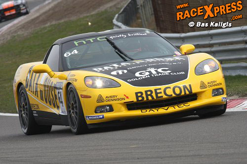 Jeroen Bleekemolen in de Corvette